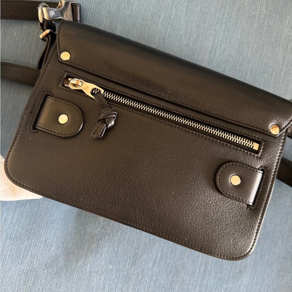 Proenza Schouler Black Leather Crossbody Bag ps11 mini - Picture 8 of 10
